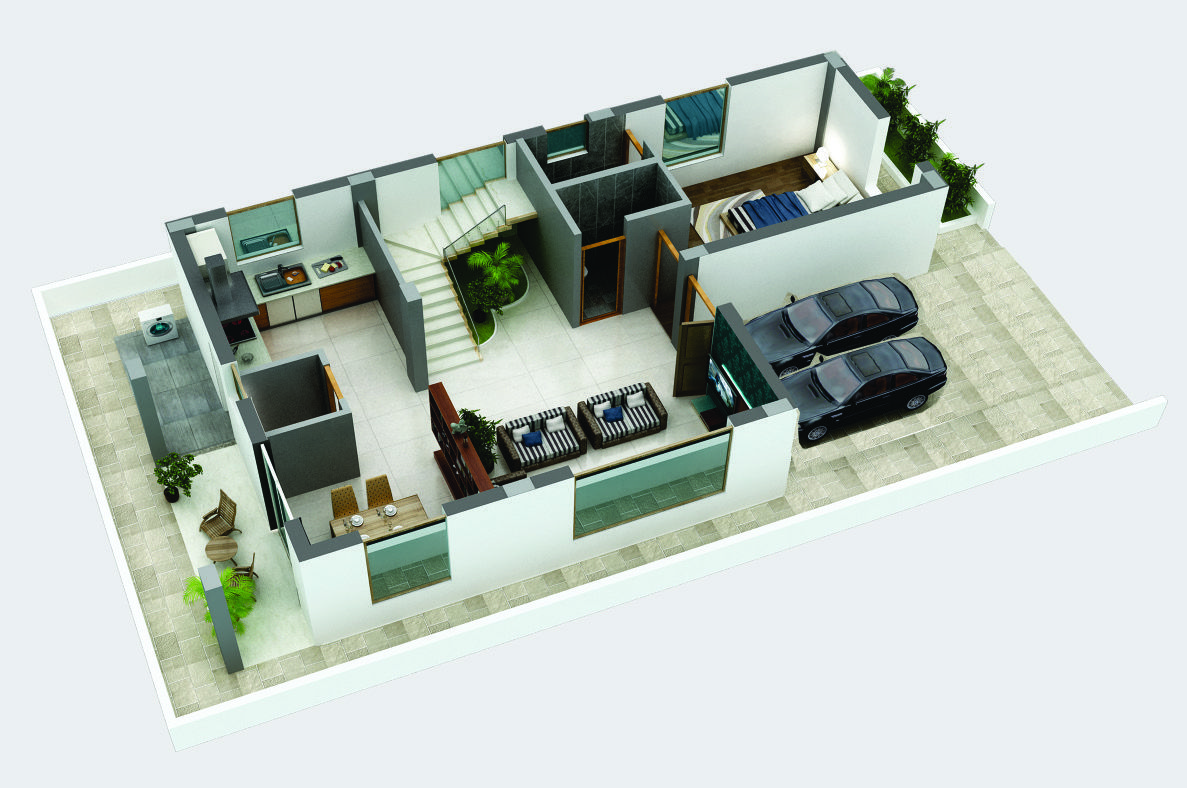 West Ground Floor Layout